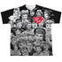 I LOVE LUCY/FACES (FRONT/BACK PRINT) - S/S YOUTH POLY CREW - MULTI