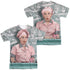 I LOVE LUCY/CHOCOLATE BELT (FRONT/BACK PRINT) - S/S ADULT POLY CREW - MULTI