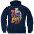 I LOVE LUCY/TO THE RESCUE - ADULT PULLOVER HOODIE - NAVY