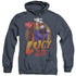 I LOVE LUCY/TO THE RESCUE - ADULT HEATHER HOODIE - NAVY
