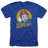 I LOVE LUCY/LB SUPER COMIC - ADULT HEATHER - ROYAL BLUE