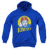 I LOVE LUCY/LB SUPER COMIC - YOUTH PULLOVER HOODIE - ROYAL BLUE