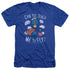 I LOVE LUCY/FLY - ADULT HEATHER - ROYAL BLUE