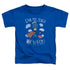 I LOVE LUCY/FLY - S/S TODDLER TEE - ROYAL BLUE