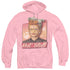 I LOVE LUCY/HOT STUFF - ADULT PULLOVER HOODIE - PINK