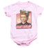 I LOVE LUCY/HOT STUFF - INFANT SNAPSUIT - PINK