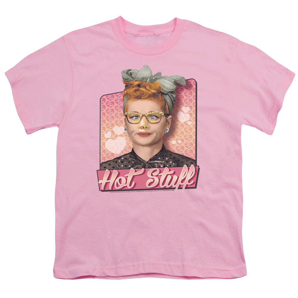 I LOVE LUCY/HOT STUFF - S/S YOUTH 18/1 - PINK
