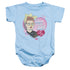 I LOVE LUCY/HOT - INFANT SNAPSUIT - LIGHT BLUE
