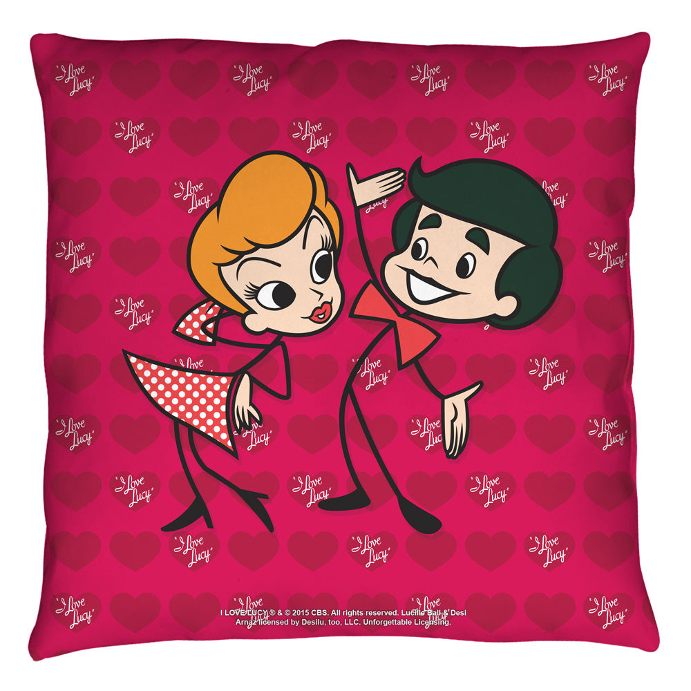 I LOVE LUCY/RICKY AND LUCY - THROW PILLOW