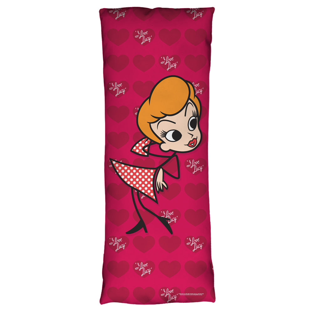 I LOVE LUCY/RICKY AND LUCY - MICROFIBER BODY PILLOW