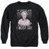 I LOVE LUCY/CHOCOLATE CALLING - ADULT CREWNECK SWEATSHIRT - BLACK