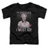 I LOVE LUCY/CHOCOLATE CALLING - S/S TODDLER TEE - BLACK
