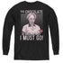 I LOVE LUCY/CHOCOLATE CALLING - YOUTH LONG SLEEVE TEE - BLACK