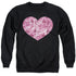 I LOVE LUCY/MANY MOODS LOGO - ADULT CREWNECK SWEATSHIRT - BLACK