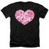I LOVE LUCY/MANY MOODS LOGO - ADULT HEATHER - BLACK