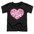 I LOVE LUCY/MANY MOODS LOGO - S/S TODDLER TEE - BLACK