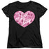 I LOVE LUCY/MANY MOODS LOGO - S/S WOMENS TEE - BLACK