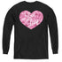 I LOVE LUCY/MANY MOODS LOGO - YOUTH LONG SLEEVE TEE - BLACK