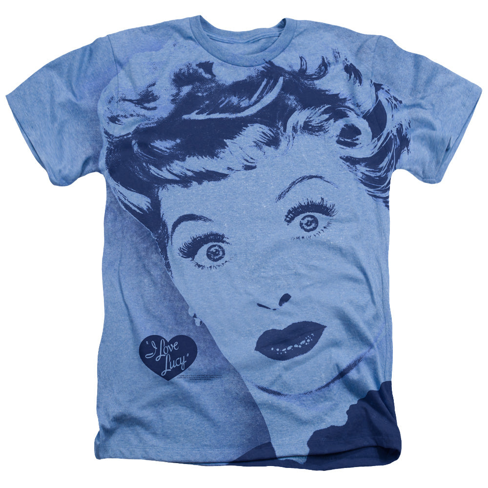 I LOVE LUCY/LUCY - ADULT HEATHER - LIGHT BLUE