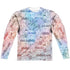 I LOVE LUCY/MANY MOODS (FRONT/BACK PRINT) - L/S ADULT POLY CREW  - MULTI