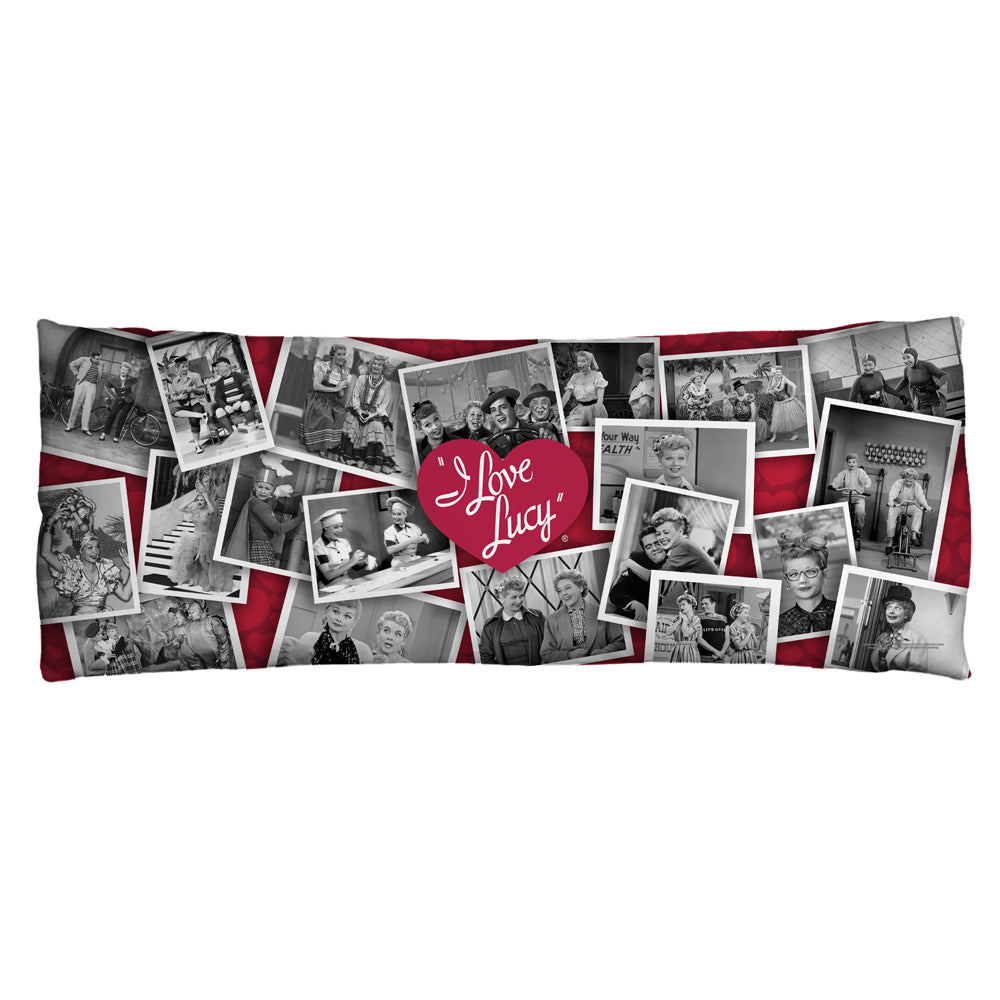 I LOVE LUCY/TIME AFTER TIME - MICROFIBER BODY PILLOW