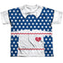 I LOVE LUCY/LUCY COSTUME (FRONT/BACK PRINT) - S/S YOUTH POLY CREW - MULTI