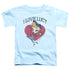 I LOVE LUCY/BASEBALL DIVA - S/S TODDLER TEE - LIGHT BLUE