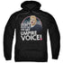 I LOVE LUCY/UMPIRE - ADULT PULLOVER HOODIE - BLACK