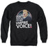 I LOVE LUCY/UMPIRE - ADULT CREWNECK SWEATSHIRT - BLACK