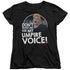 I LOVE LUCY/UMPIRE - S/S WOMENS TEE - BLACK