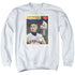 I LOVE LUCY/TRADING CARD - ADULT CREWNECK SWEATSHIRT - WHITE