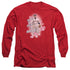 I LOVE LUCY/NO CRYING IN BASEBALL -  L/S ADULT 18/1  - RED