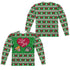 I LOVE LUCY/LUCY SWEATER (FRONT/BACK PRINT) - L/S ADULT POLY CREW  - MULTI