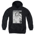 I LOVE LUCY/NO FILTER - YOUTH PULLOVER HOODIE - BLACK