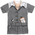 I LOVE LUCY/VITA COSTUME (FRONT/BACK PRINT) - S/S ADULT POLY CREW - MULTI