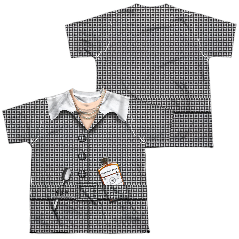 I LOVE LUCY/VITA COSTUME (FRONT/BACK PRINT) - S/S YOUTH POLY CREW - MULTI