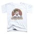 I LOVE LUCY/CURRENT MOOD - S/S TODDLER TEE - WHITE