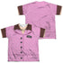 I LOVE LUCY/CHOCOLATE FACTORY COSTUME (FRONT/BACK PRINT) - S/S YOUTH POLY CREW - MULTI