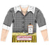 I LOVE LUCY/VITA COSTUME ALTERNATE (FRONT/BACK PRINT) - L/S ADULT POLY CREW  - MULTI