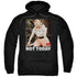 I LOVE LUCY/NOT TODAY - ADULT PULLOVER HOODIE - BLACK