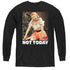 I LOVE LUCY/NOT TODAY - YOUTH LONG SLEEVE TEE - BLACK