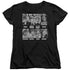 I LOVE LUCY/8 DAYS A WEEK - S/S WOMENS TEE - BLACK
