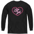 I LOVE LUCY/NEON LOGO - YOUTH LONG SLEEVE TEE - BLACK