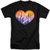 I LOVE LUCY/HEART OF THE CITY - S/S ADULT TALL 18/1 - BLACK