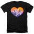 I LOVE LUCY/HEART OF THE CITY - ADULT HEATHER - BLACK