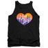 I LOVE LUCY/HEART OF THE CITY - ADULT TANK - BLACK
