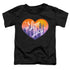 I LOVE LUCY/HEART OF THE CITY - S/S TODDLER TEE - BLACK