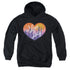 I LOVE LUCY/HEART OF THE CITY - YOUTH PULLOVER HOODIE - BLACK