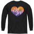 I LOVE LUCY/HEART OF THE CITY - YOUTH LONG SLEEVE TEE - BLACK