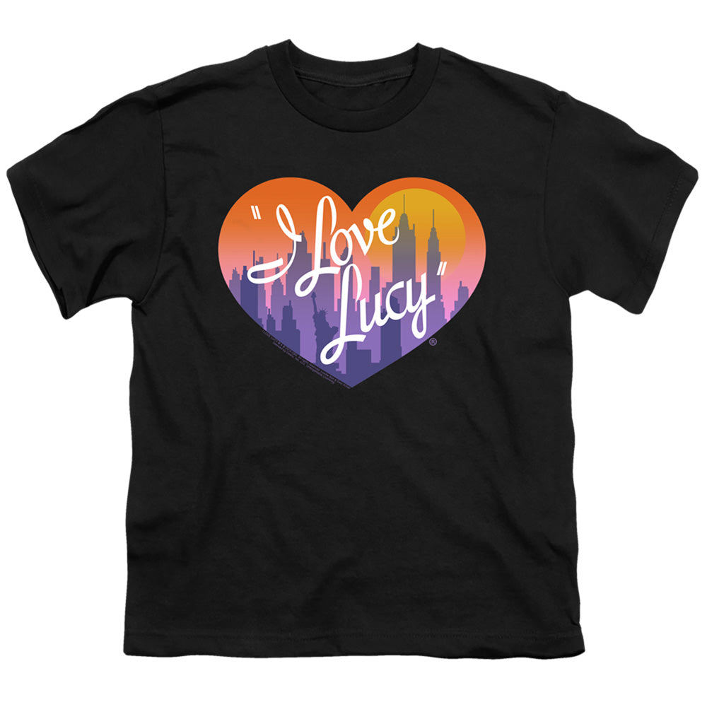 I LOVE LUCY/HEART OF THE CITY - S/S YOUTH 18/1 - BLACK